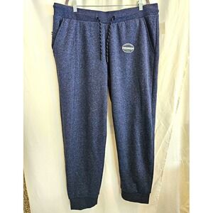 Edgar + Ash Jogger Pants Men XL Blue NWT Sherpa-Lined Drawstring Pockets XSH1011